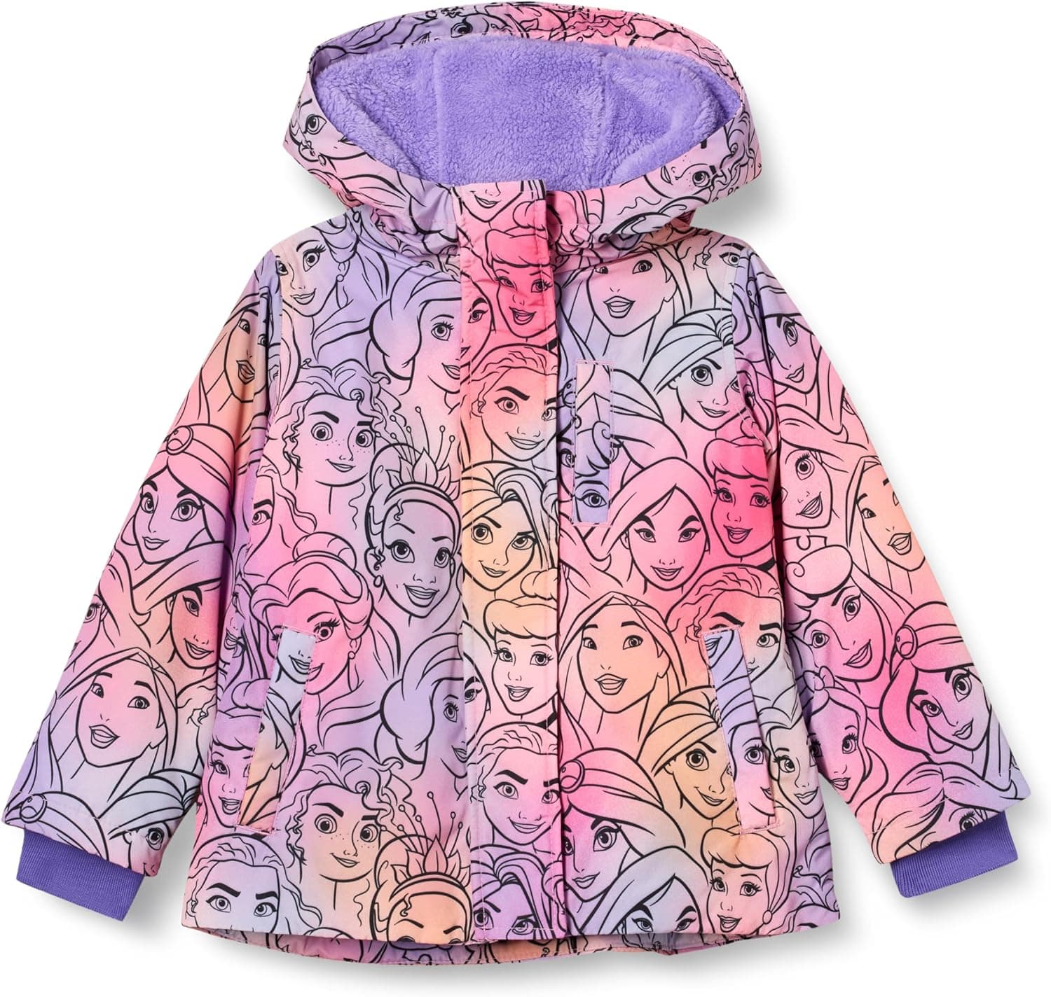 Warm Puffer Jackets for Girls - Disney, Marvel, Star Wars & More