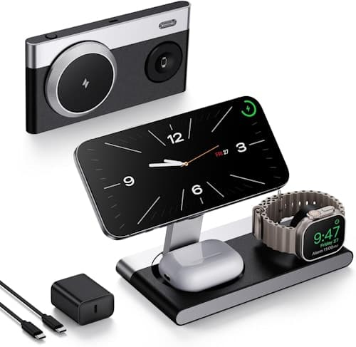 52% Off 3-in-1 Magnetic Wireless Charger for Apple Devices