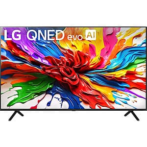 Upgrade Your Home Theater with LG's 65" QNED92A 4K 120Hz QNED evo AI Mini LED Smart TV