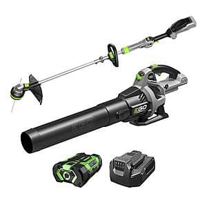 EGO POWER+ 56V Trimmer and Blower Kit with Batteries - $289 with Free Delivery
