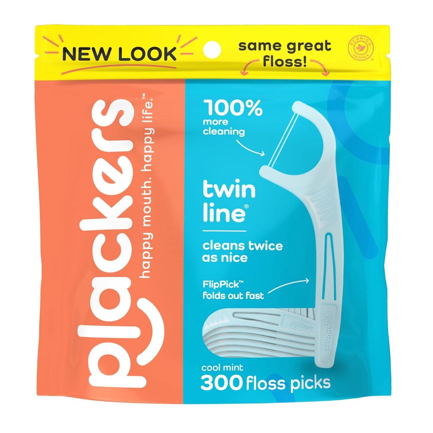 300-Count Plackers Micro Line Dental Floss Picks Amazon