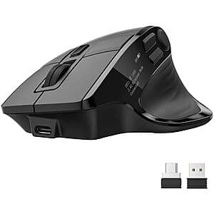 Wireless Ergonomic Mouse with OLED Screen by Acer