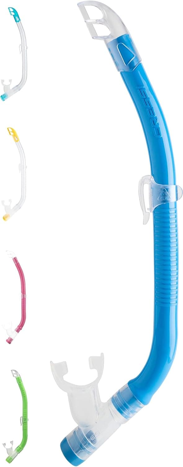 Save 23% on the Cressi Top Snorkel Mask in Blue/Clear