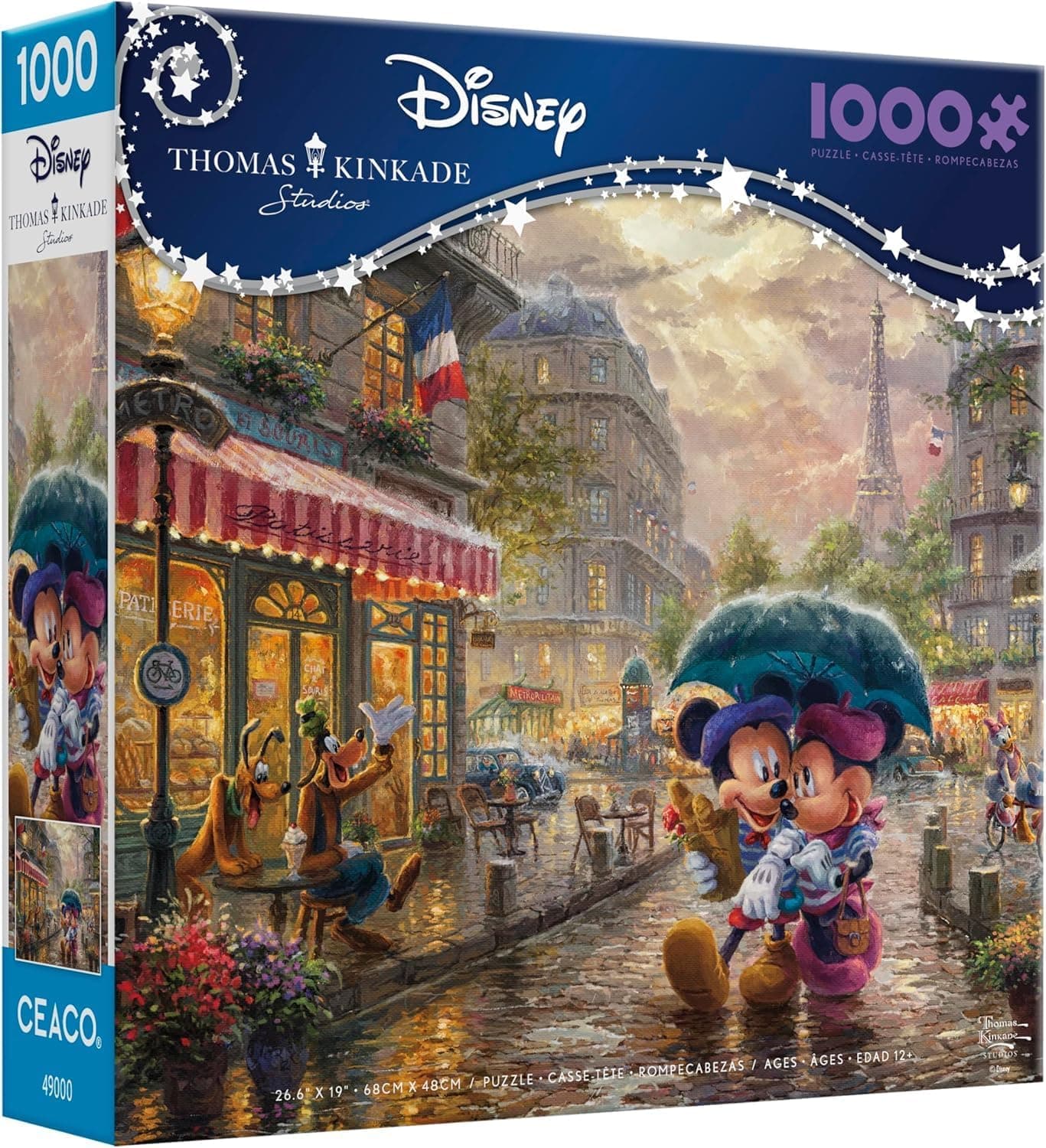 Save 40% on Ceaco's Disney Mickey & Minnie in Paris Puzzle