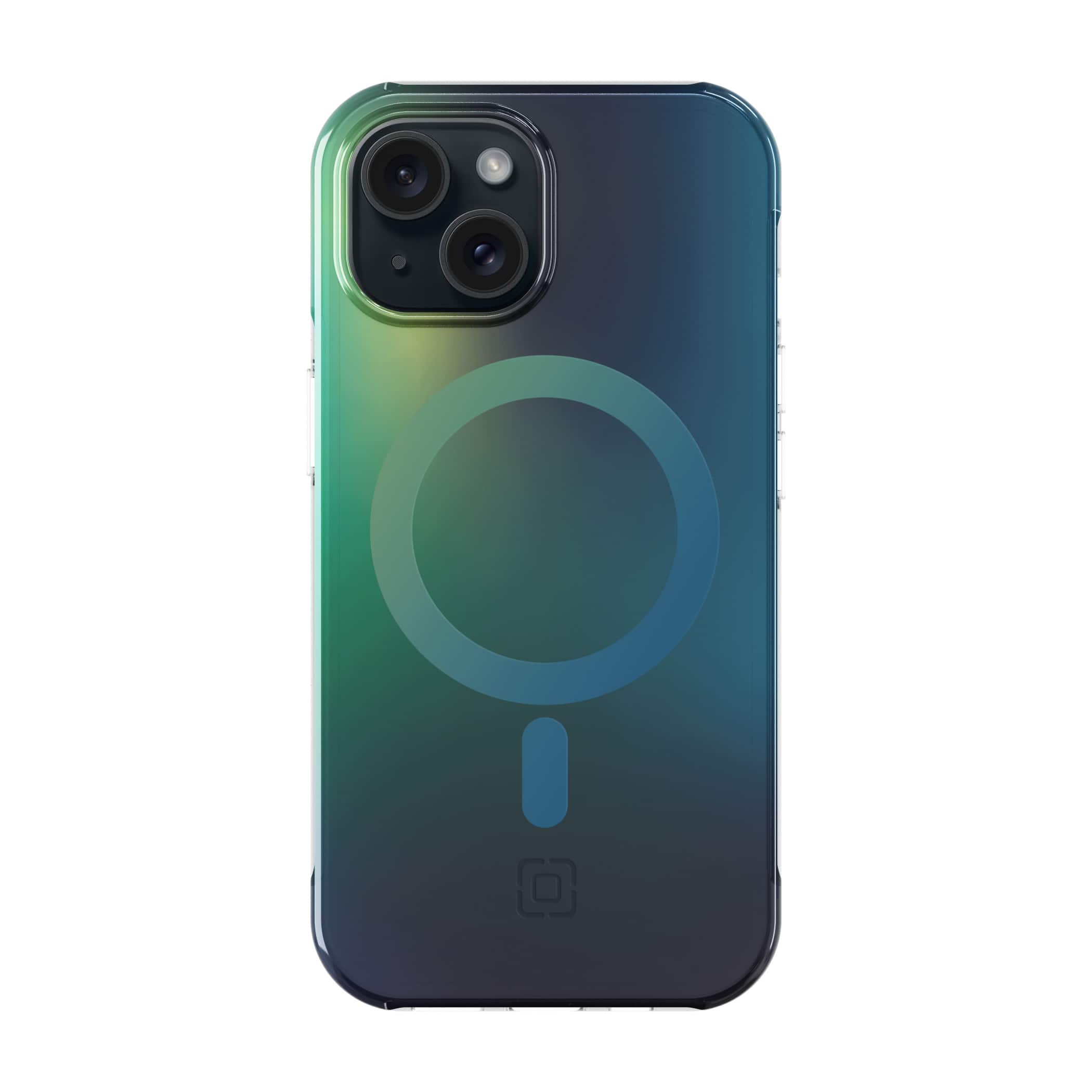Incipio - Forme Protective Hard Shell Case with MagSafe for Apple iPhone 15 - Digital Disruption
