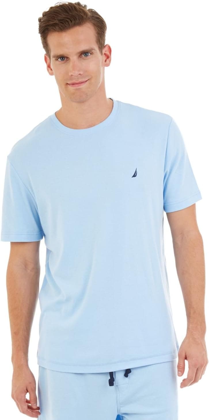 Nautica Men's Anchor Crew Neck Sleep Shirt - 65% Off