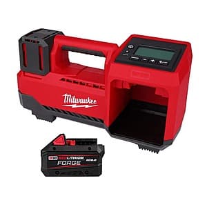 Milwaukee M18 18V Cordless Inflator with Powerful Battery