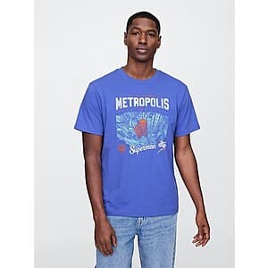 Get the Gap Factory Men's Everyday Soft Relaxed Graphic Tee for $6.40 + Free Shipping