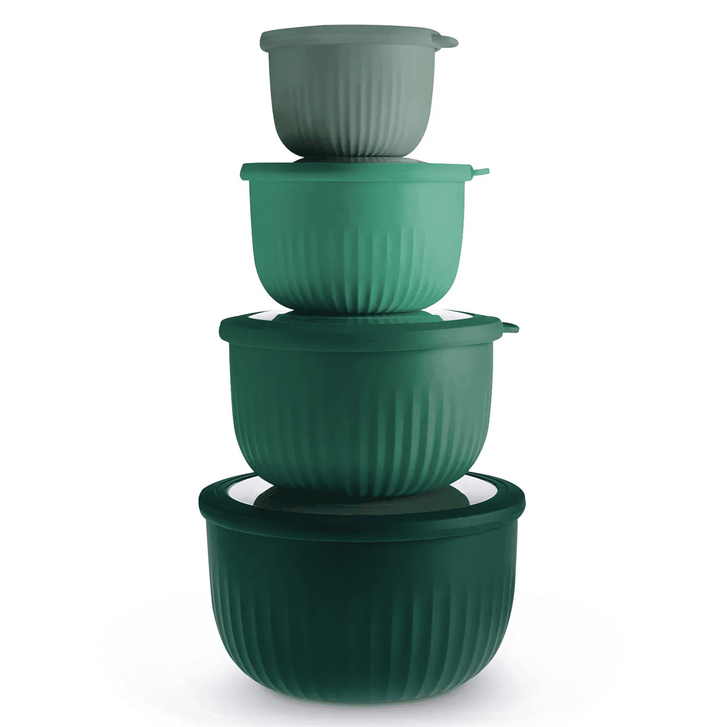 Nesting Bowls with Lids - 8 Pieces for $10