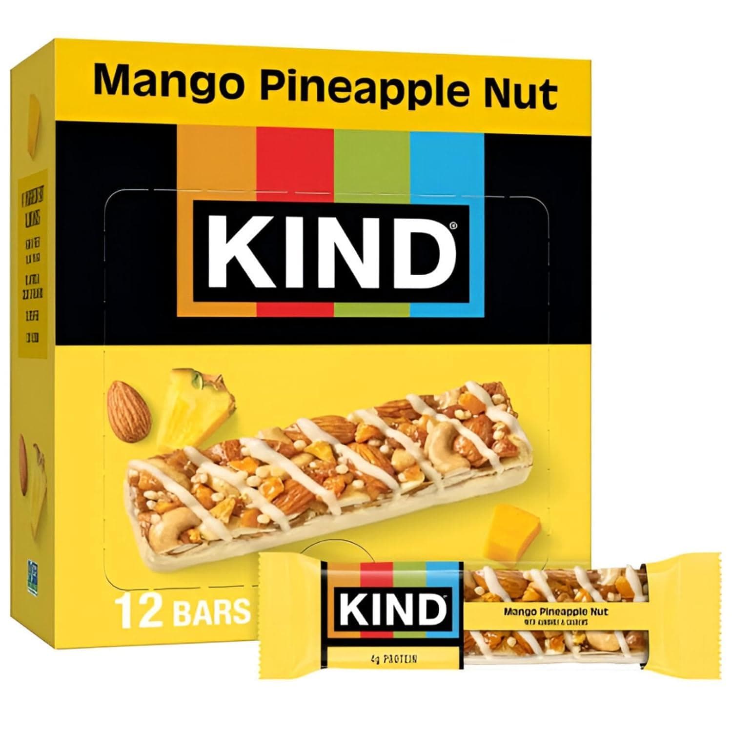 12-Count 1.4oz KIND Healthy Snacks Bars: Nutritious and Delicious