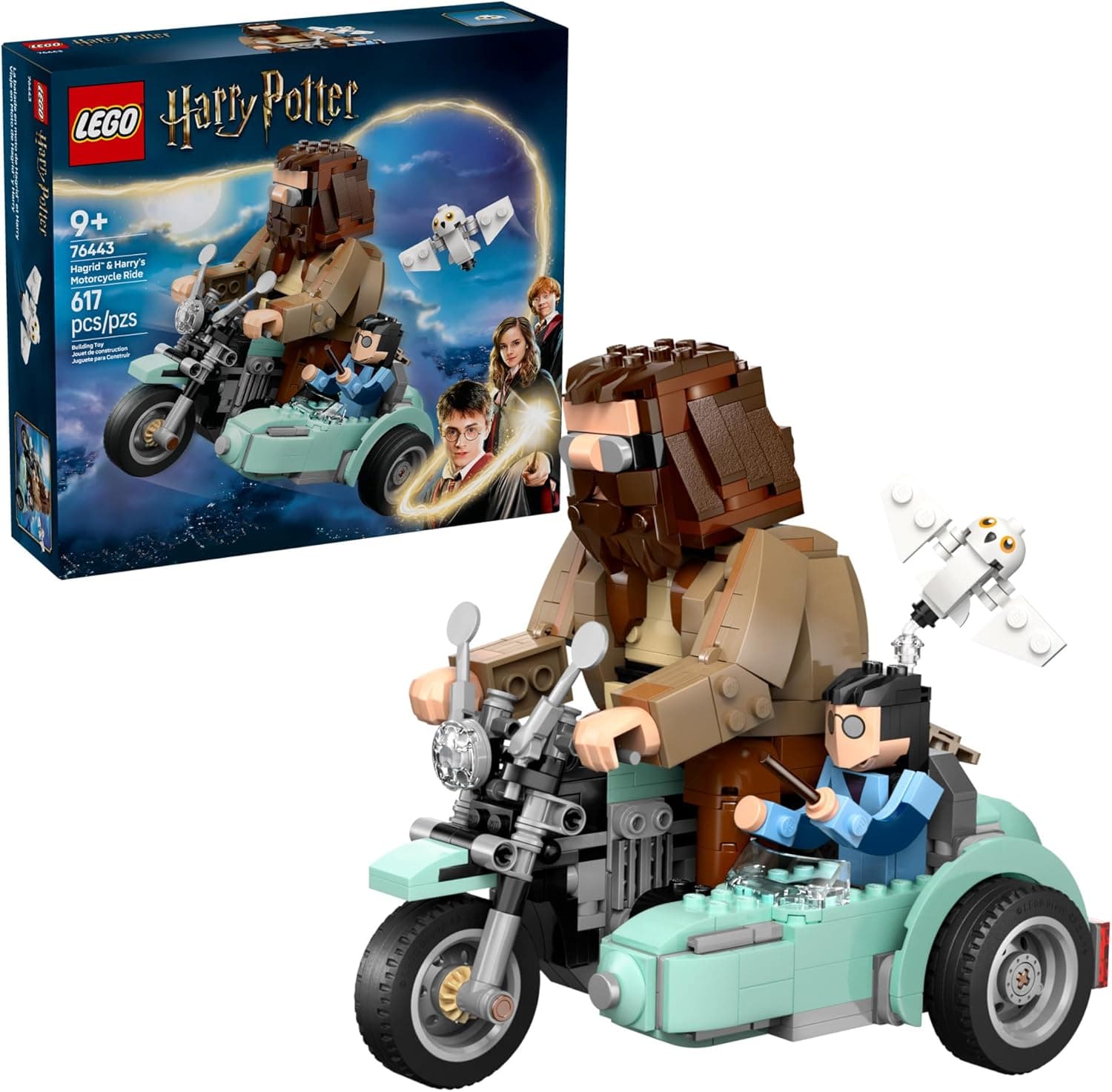 Ride Into Magical Adventures with LEGO Harry Potter Motorcycle Set