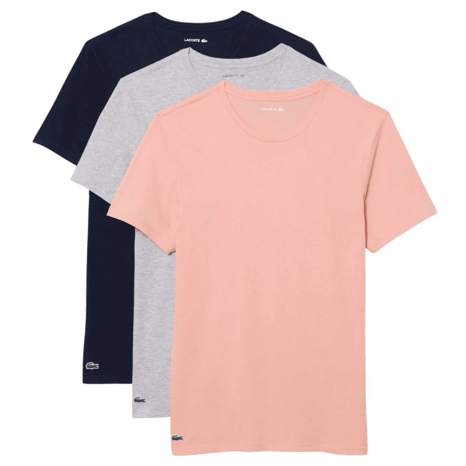 3 Lacoste Tees for $25 - Save 37%
