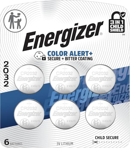 Power Up with the Energizer 2032 3V Lithium Coin Battery 6-Pack