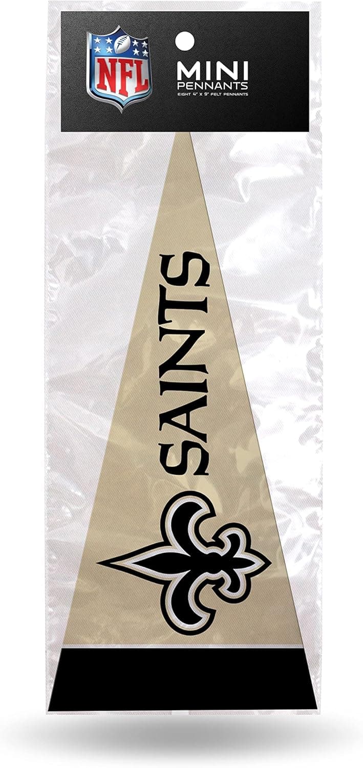 Save 20% on NFL New Orleans Saints Mini Pennant Decor Set