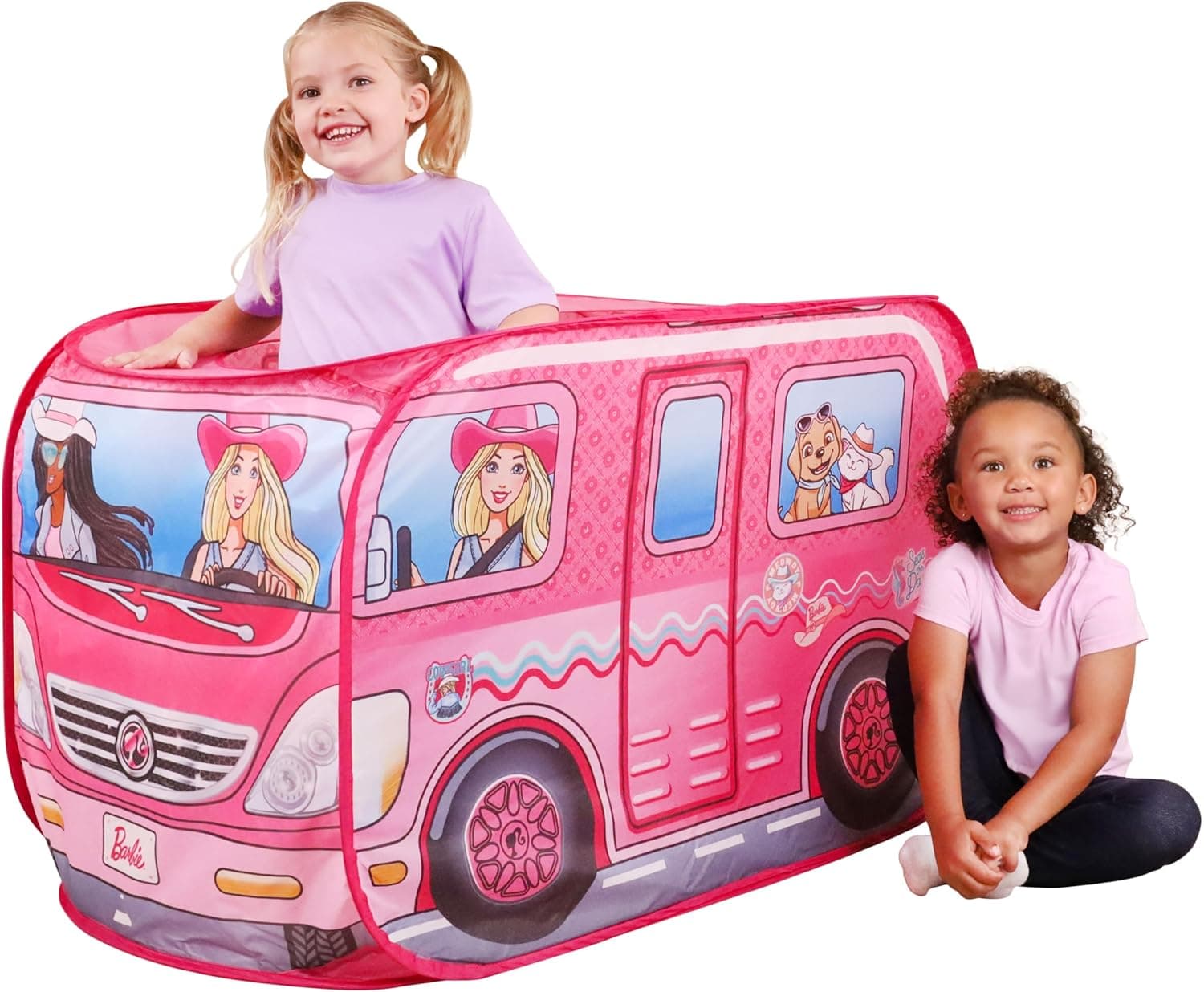 Barbie Coastal Cowgirl Camper - Portable Playhouse for Kids