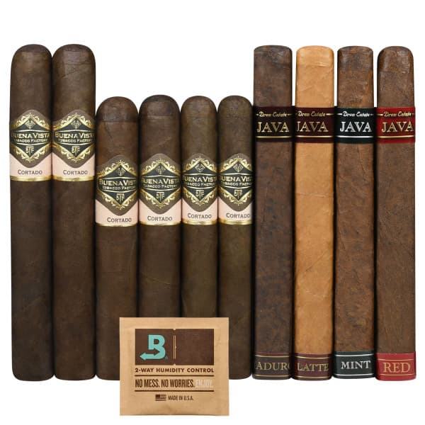 Save 63% on a 10-Cigar Sampler from Buena Vista