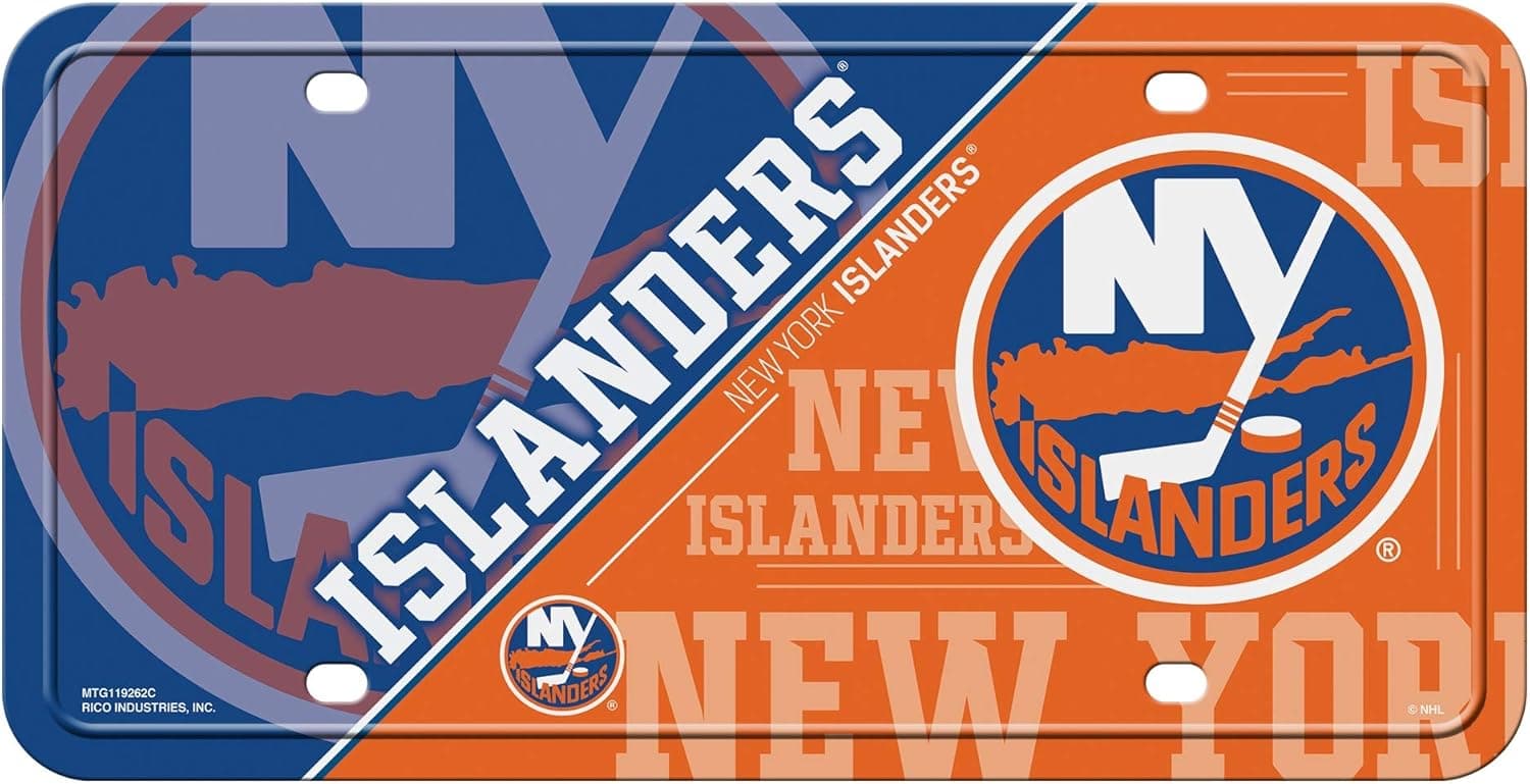 Save 18% on New York Islanders Metal Tag from Rico Industries