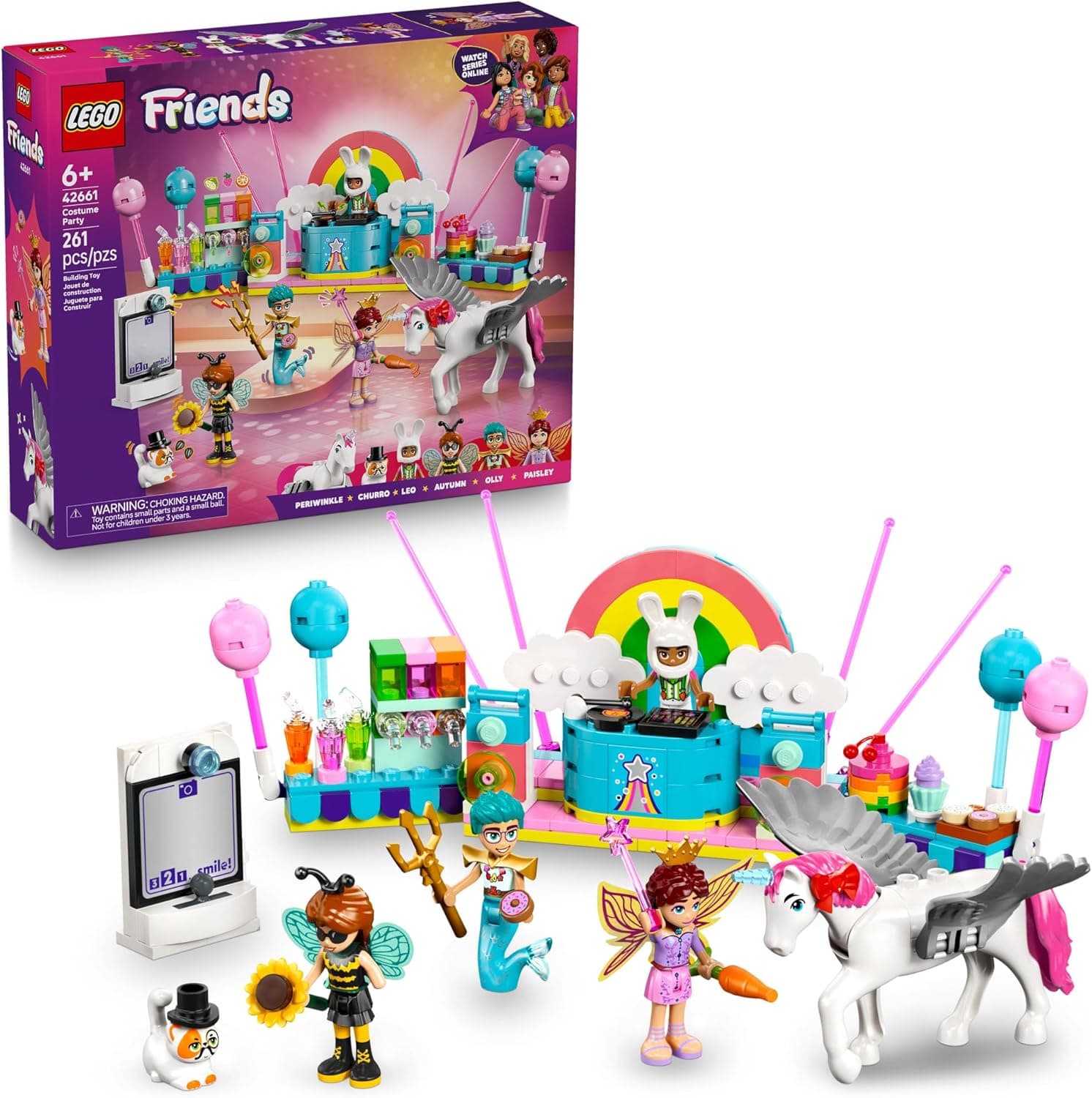 Unleash Imagination with LEGO Friends Costume Party Playset