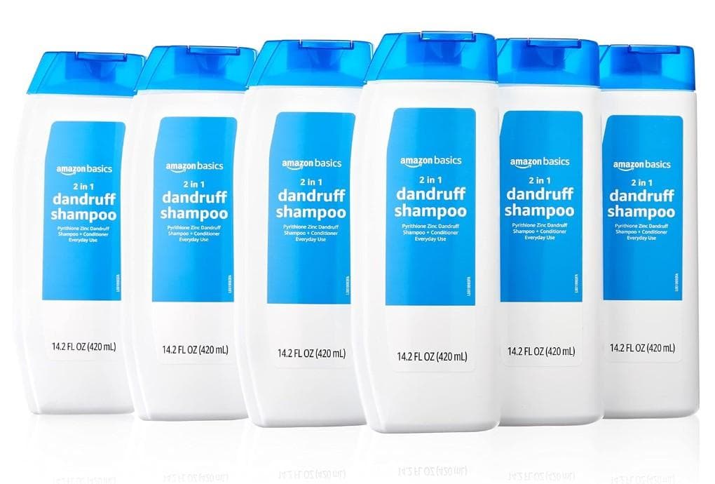 35% Off Amazon Basics Dandruff Shampoo & Conditioner 6-Pack