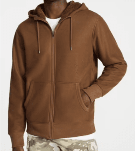 George Men's High Pile Fleece Hoodie