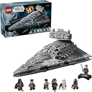 LEGO Star Wars Imperial Star Destroyer Building Toy - Build & Display Set for Boys & Girls, Ages 10+ - Gift for Birthdays - Star Wars Darth Vader & 6 Minifigure Toys - 75394