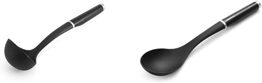 Elevate Your Kitchen with KitchenAid Classic Ladle and Basting Spoon