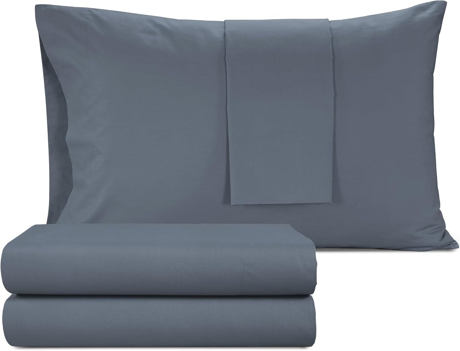 Luxurious 100% Egyptian Cotton Sheets Set - Blue Slate