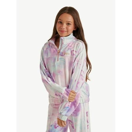 Justice Girl's Track 1/2 Zip Jacket, Sizes XS - XLP
