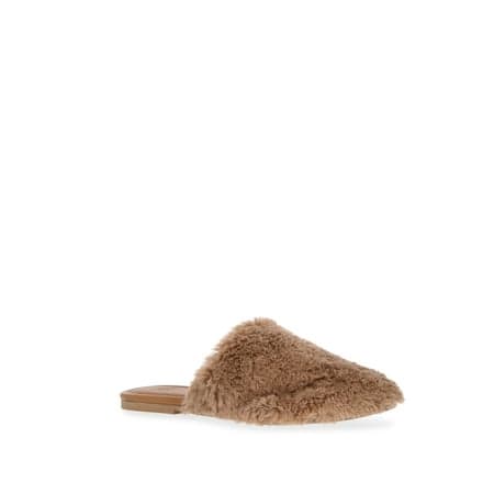 Time and Tru Women's Faux Fur Mules