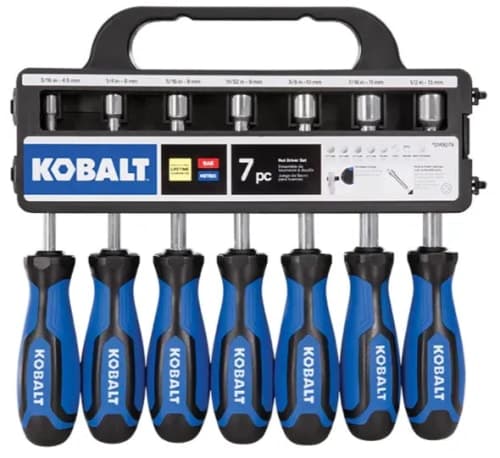 Upgrade Your Tool Kit with Kobalt 7-Piece Nut Driver Set