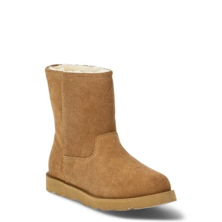 Time and Tru Women's Genuine Suede Cozy Boots, Sizes 6-11