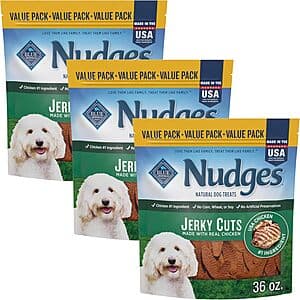 Blue Buffalo Nudges Jerky Cuts - Natural Dog Treats