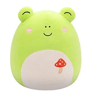 Prime: 14" Squishmallows Wendy Frog Plush w/ Mushroom Embroidery $8.90 + Free S&H