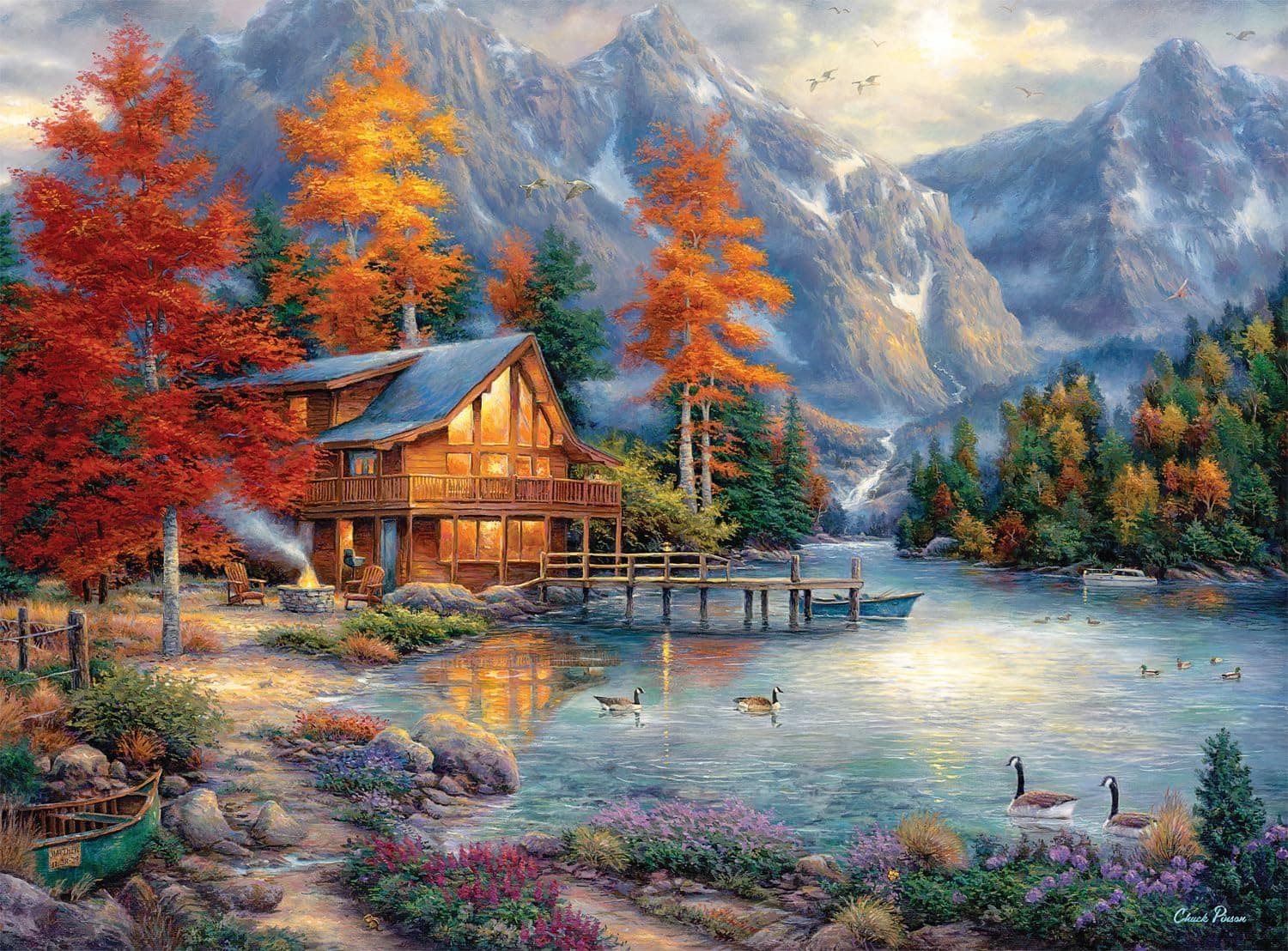 Autumn Escape: Buffalo Games Jigsaw Puzzle