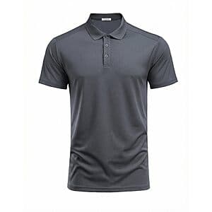 Moisture-Wicking Golf Polo Shirt - Comfortable and Breathable