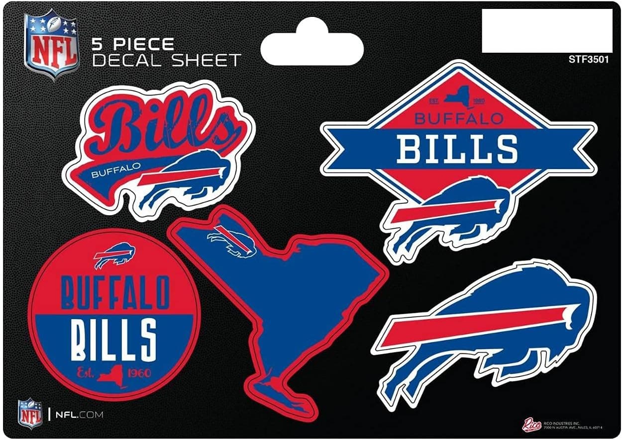 Score Big Savings on Buffalo Bills NFL Sticker Set