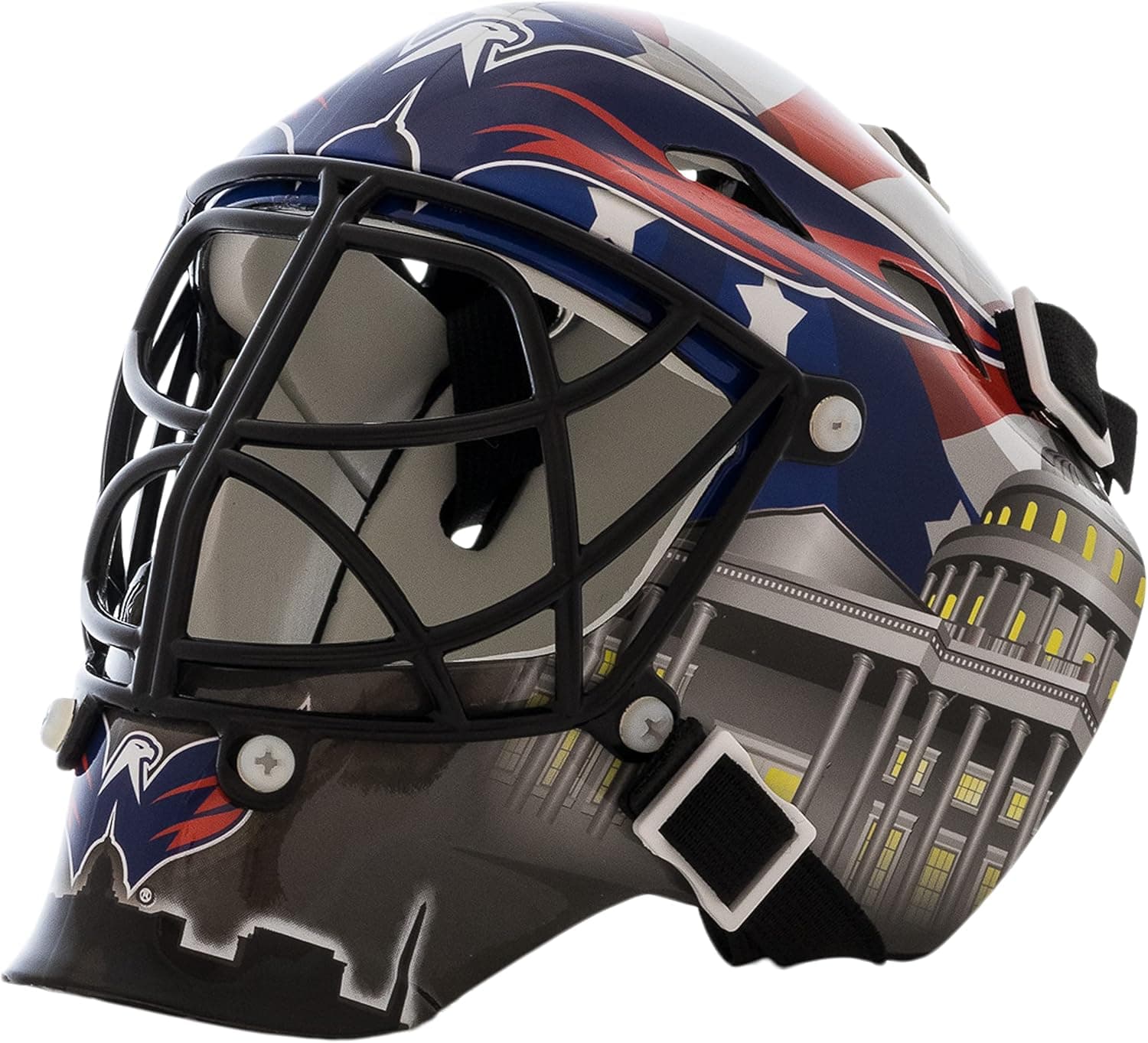 Exclusive: Franklin Washington Capitals Mini Goalie Mask