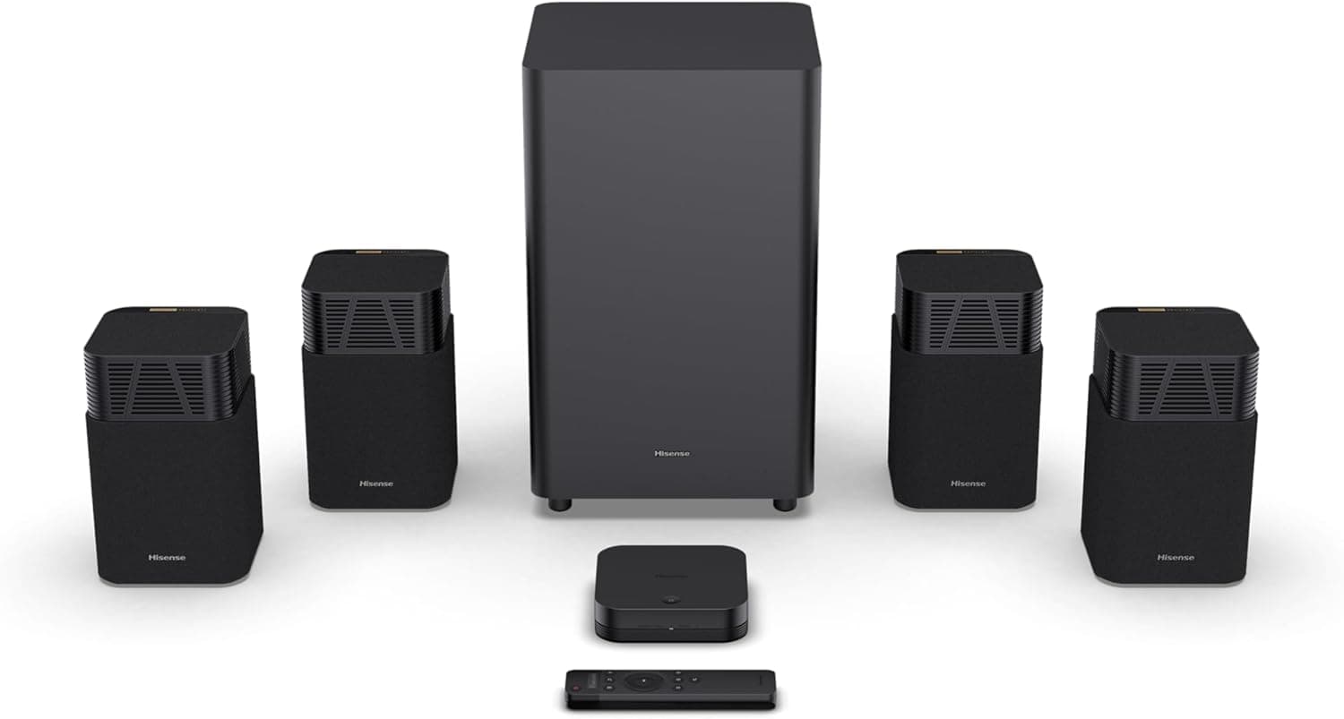 Immersive Home Theater with Hisense's Dolby Atmos Soundbar