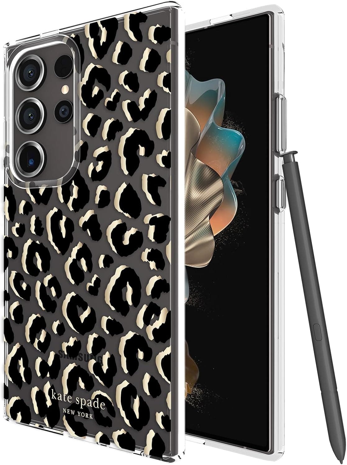 Elevate Your Galaxy S24 Ultra with Kate Spade's Chic Leopard Case