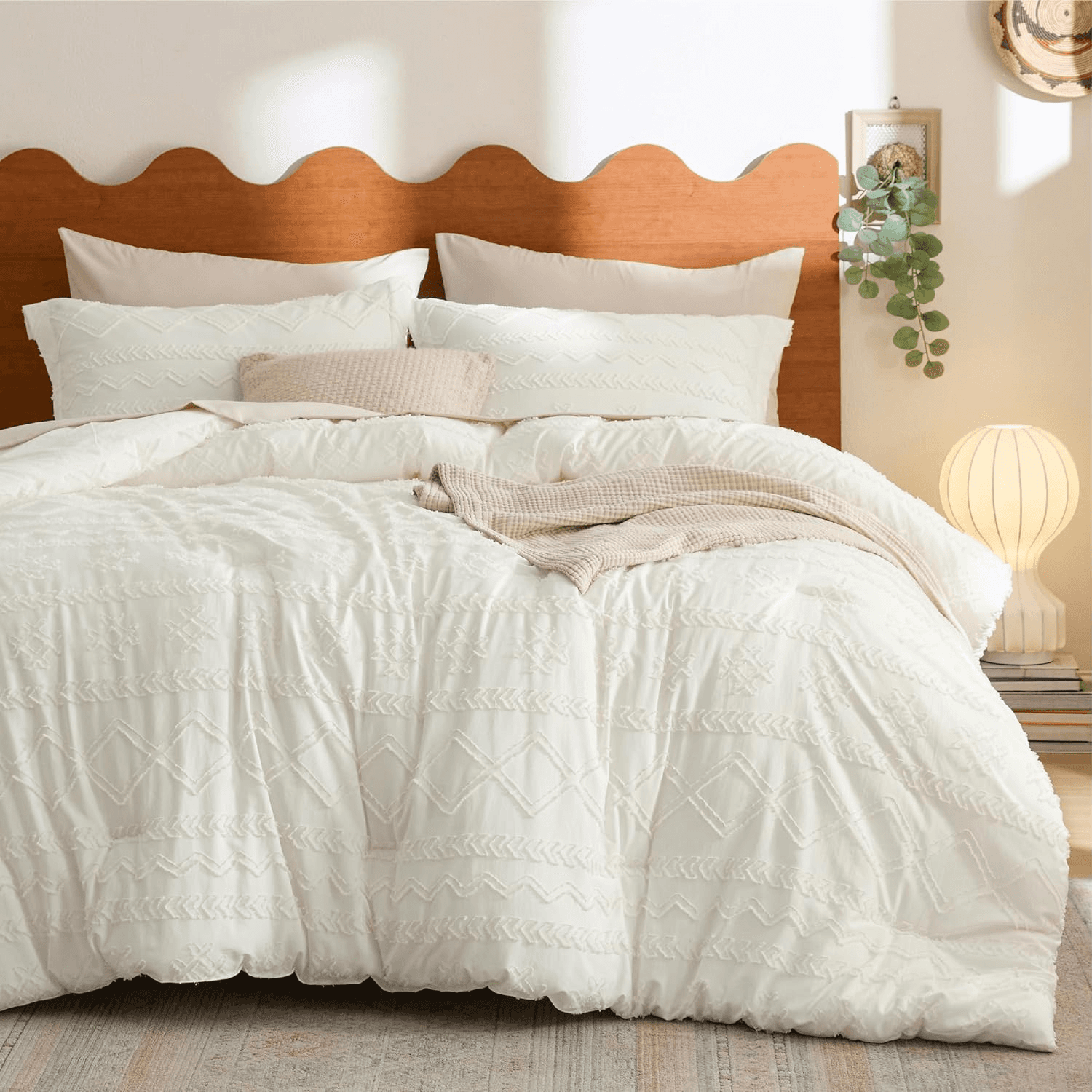 Cozy Boho Queen Comforter Set - 45% Off on Amazon