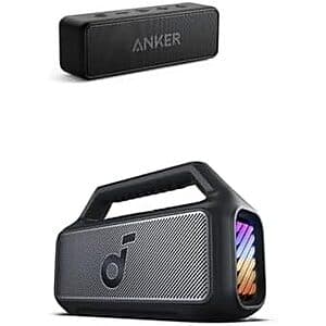 Anker Portable Bluetooth Speaker Bundle: Soundcore 2 + Boom 2, $69.60