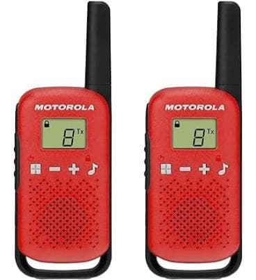 Motorola T110 Talkabout 2-Way Radios with 16-Mile Range