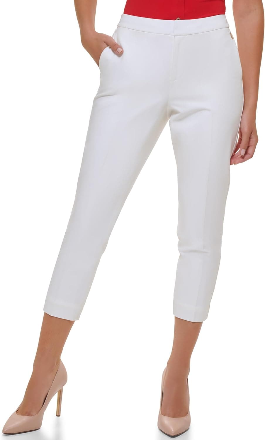 Tommy Hilfiger Cropped Sloane Ankle Pants - 58% Off