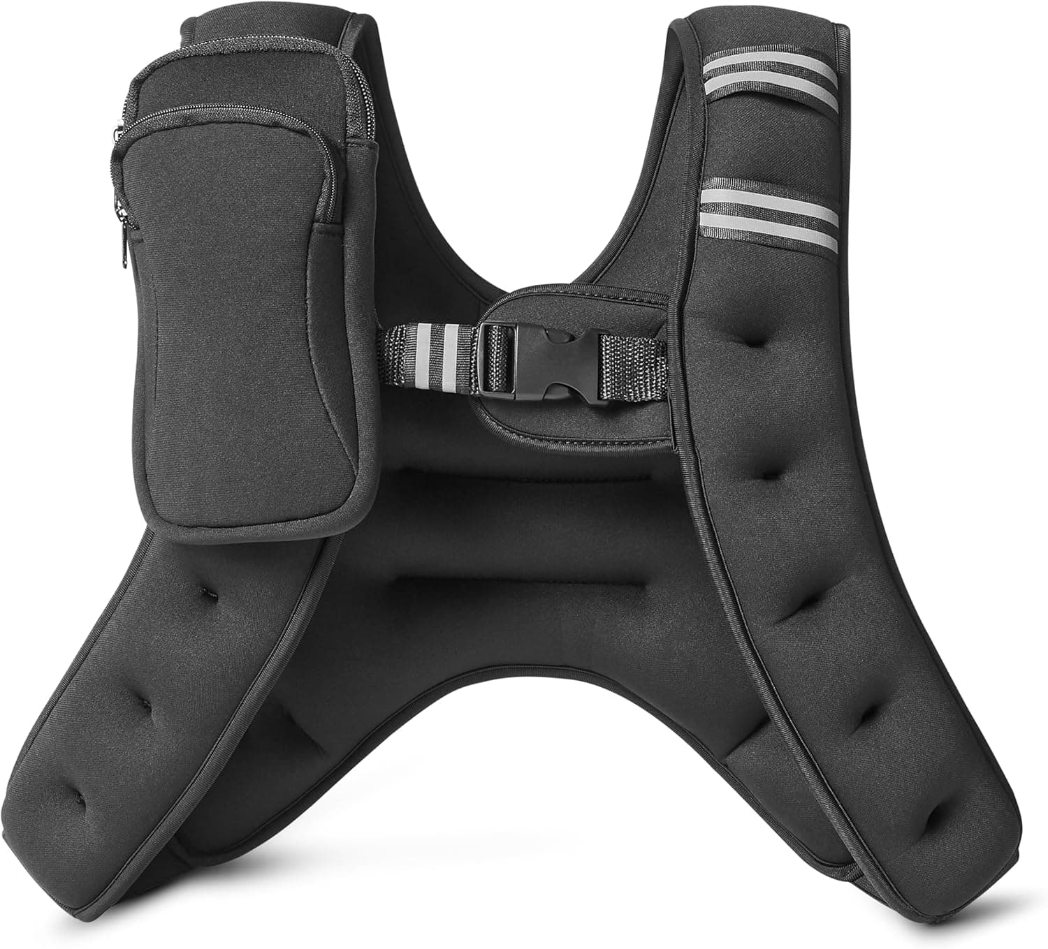 Amazon Basics Weighted Vest: Stay Fit with 12 lbs of Comfort