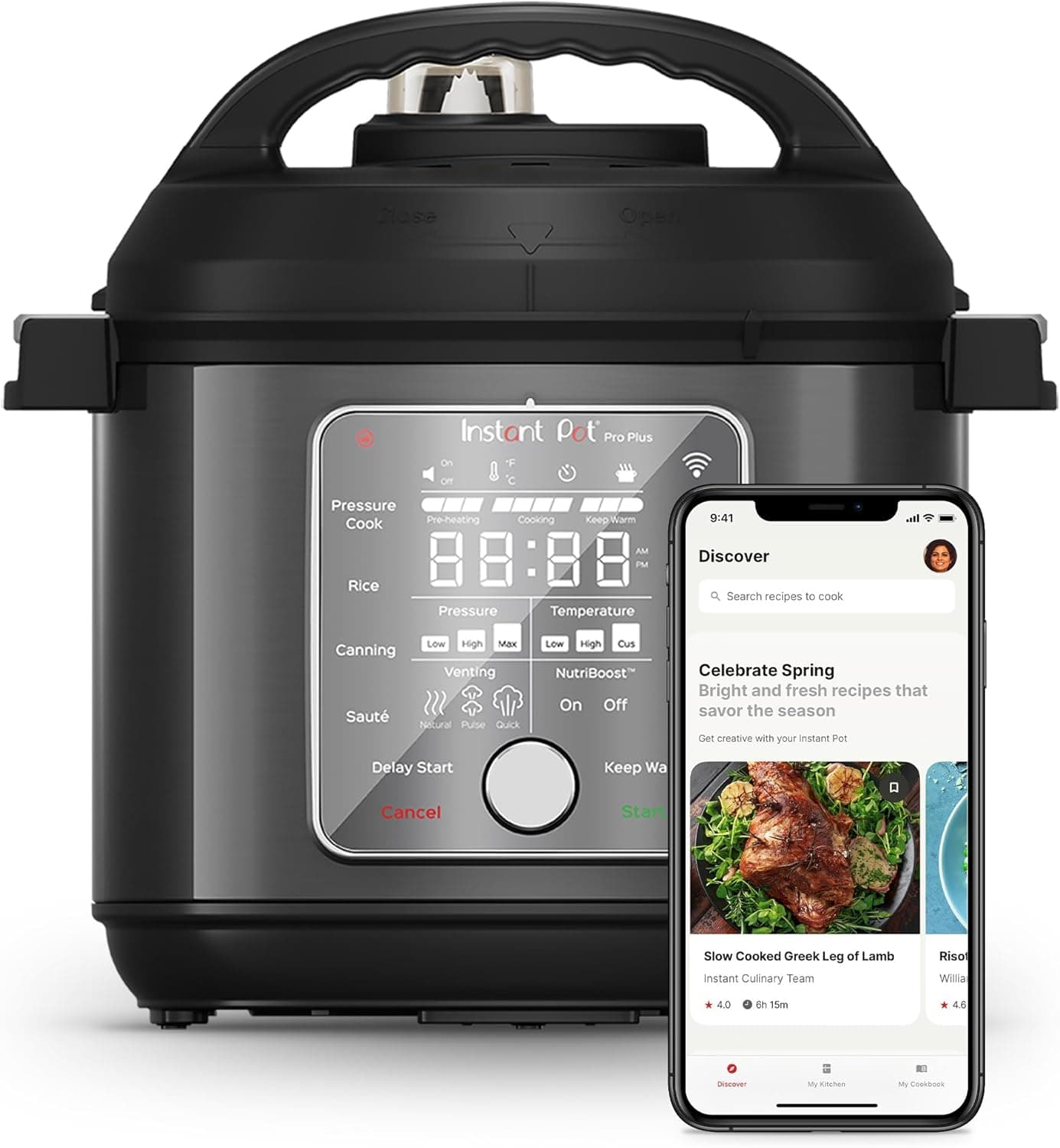 Instant Pot Pro Plus: 10-in-1 Cooking Powerhouse with 800+ Recipes