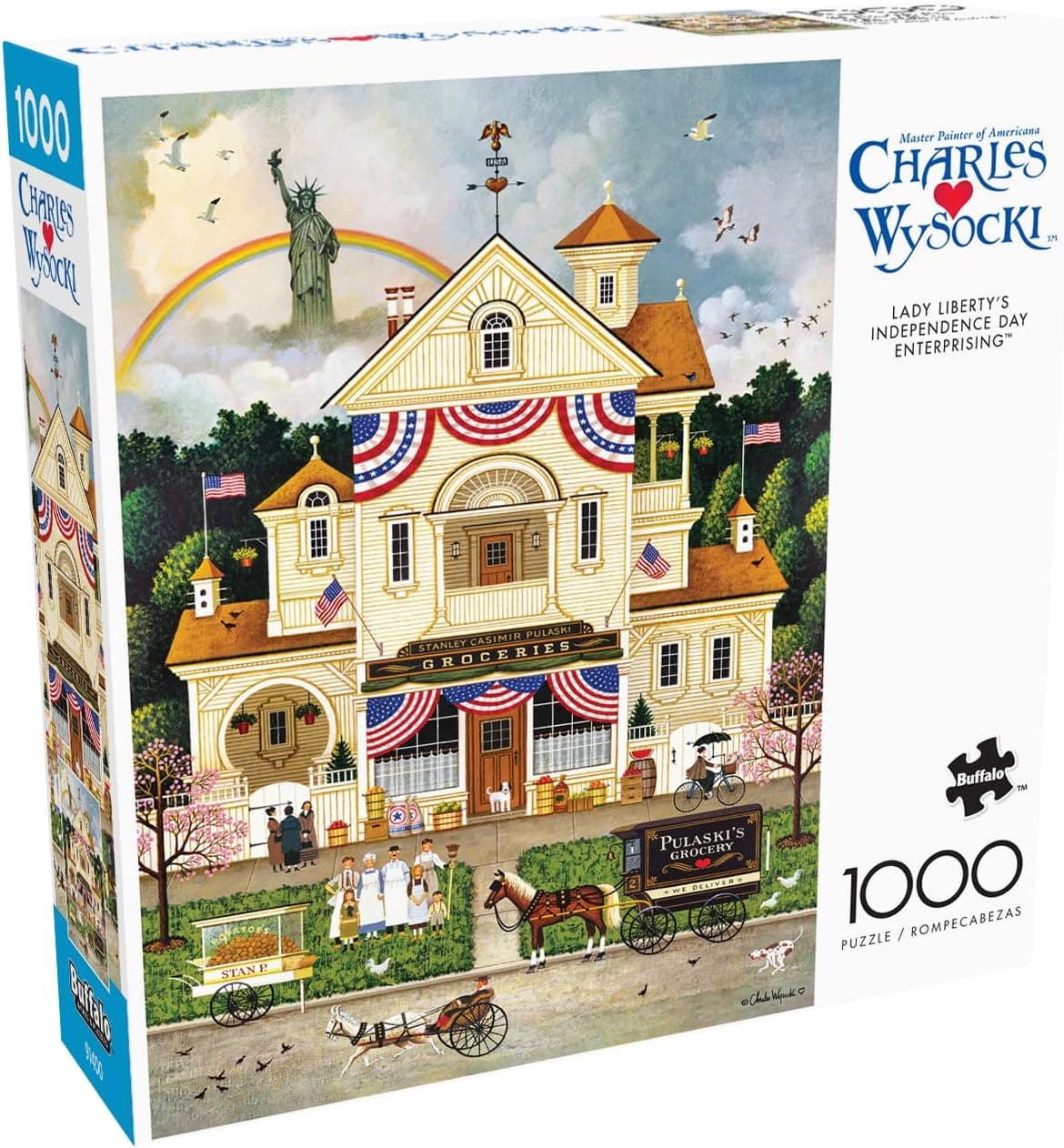 Celebrate America's Icon with a Captivating 1000-Piece Puzzle