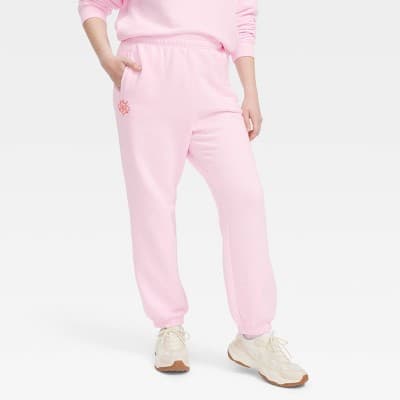 Women's Jogger Sweatpants Soft Pink - Roller Rabbit x Target XS
