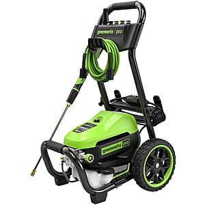 Powerful Cleaning with Greenworks 2500-PSI Electric Pressure Washer - $229