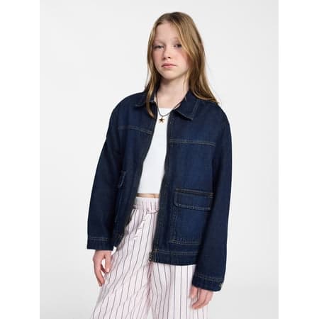 Weekend Academy Girls Dad Jacket, Sizes 4-18
