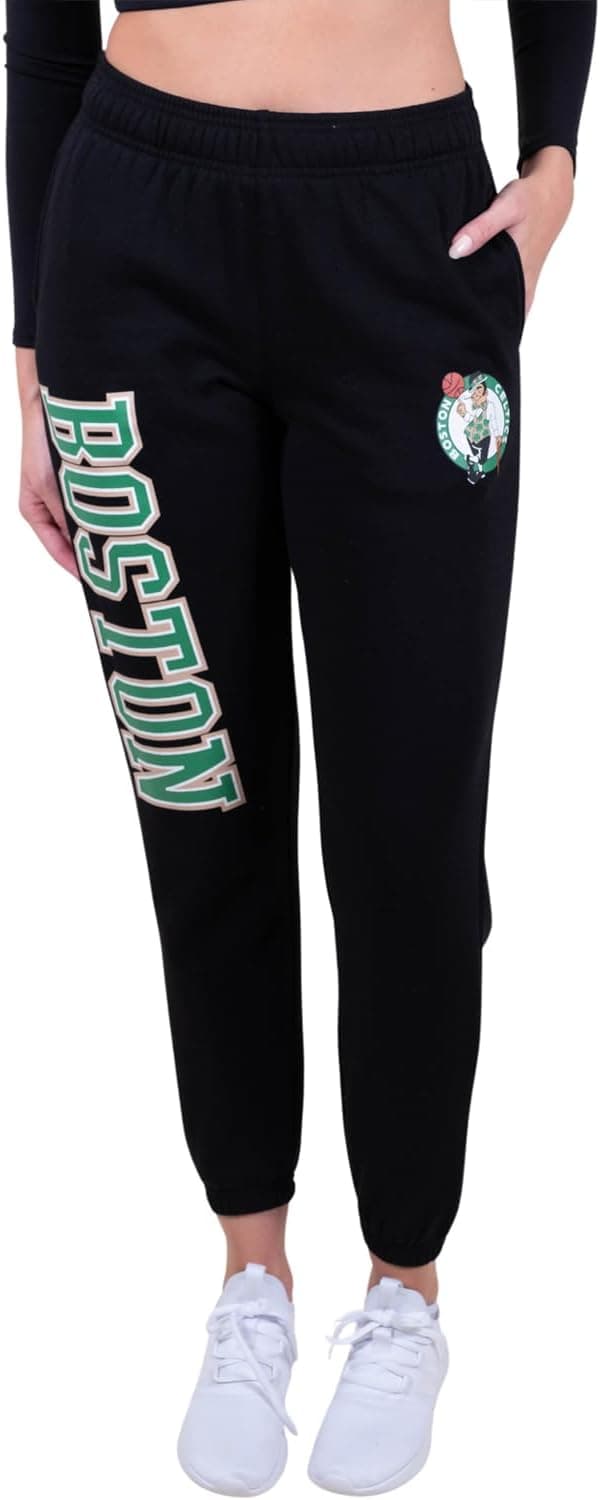 Cozy NBA Sweatpants for Women - Boston Celtics Black XL